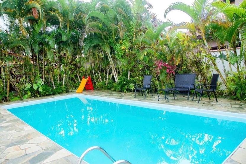 Casa De Praia Estilosa Com Piscina No Condominio-Litoral Norte Bertioga Exterior foto